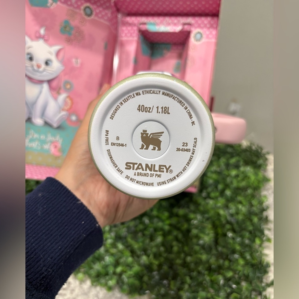 Stanley Disney Marie customized Mug with Pink and Blue Accents - Picture 3 of 5